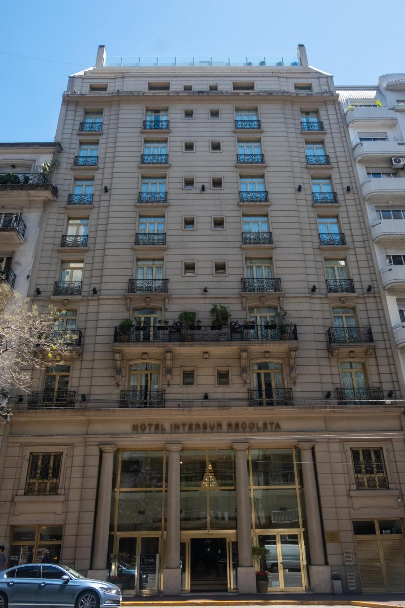 Hotel Intersur Recoleta Buenos Aires Exteriér fotografie