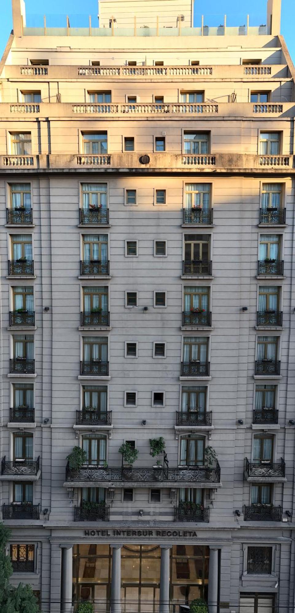 Hotel Intersur Recoleta Buenos Aires Exteriér fotografie